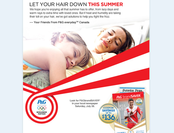 P&G Everyday Canada Newsletters
